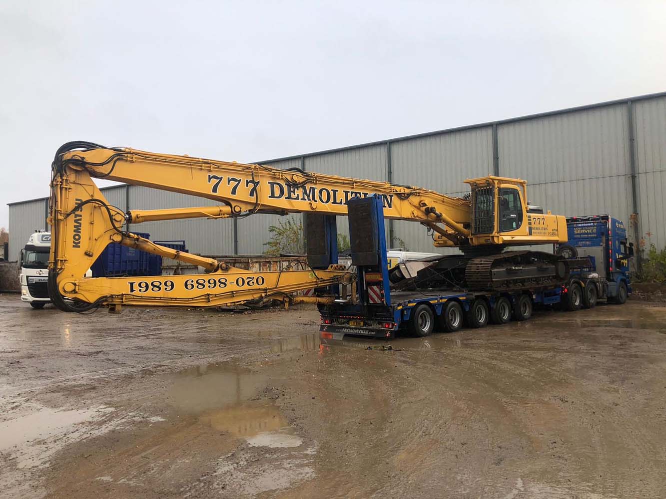 Heavy haulage services London